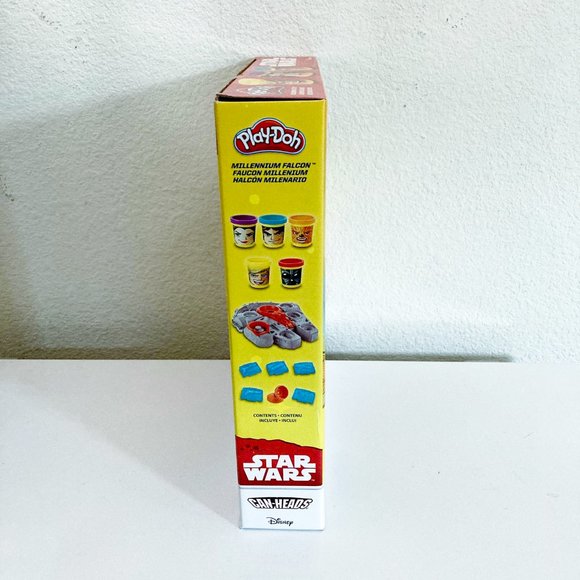 NEW IN BOX Play Doh Star Wars Can Heads Millenium Falcon Skywalker Darth Vader - Picture 5 of 8